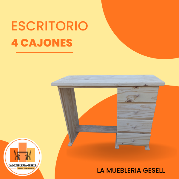 Producto - ESCRITORIO 4 CAJONES