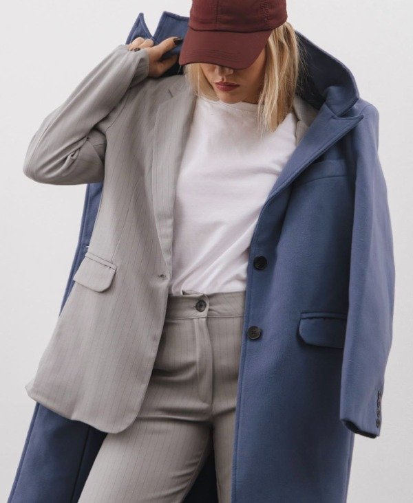 Producto - Tapado Munich Azul