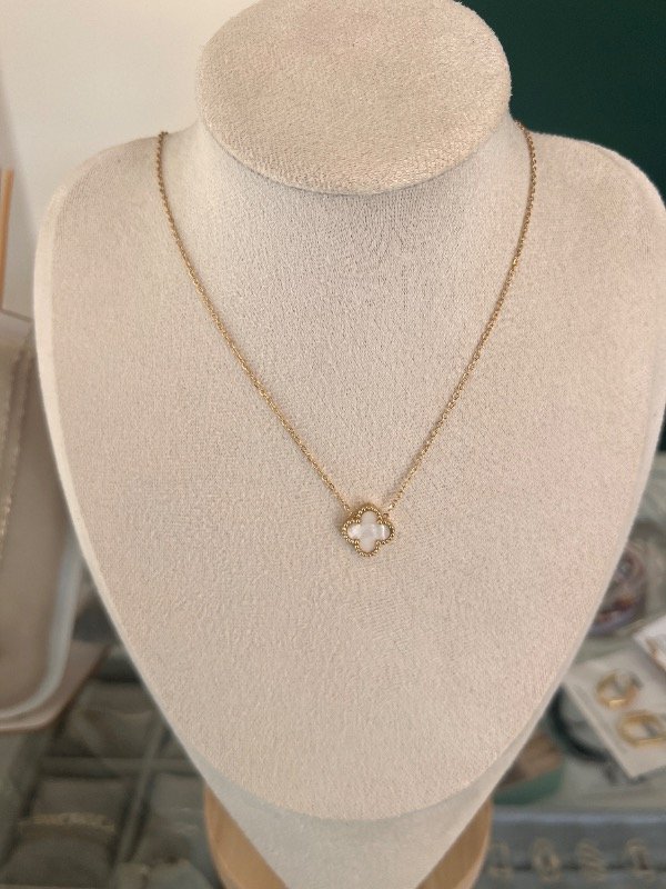 Producto - Collar Vane Acero Dorado - 0
