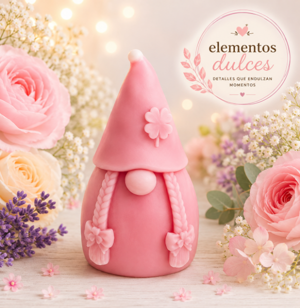 Producto - MOLDE DUENDE TRENZA y TRÉBOL