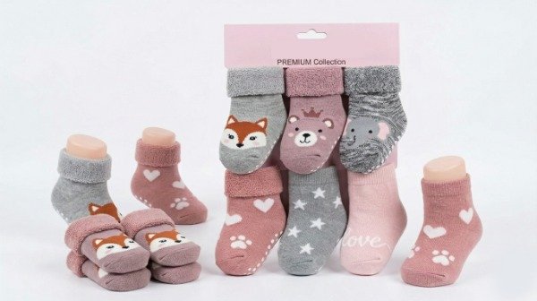 Producto - Docena Media Bebe/niño Abrigo C/antideslizante