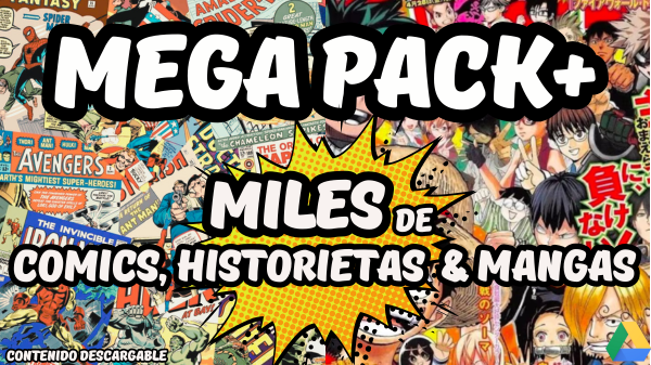 Producto - MEGA PACK - MILES DE COMICS, MANGAS E HISTORIETAS