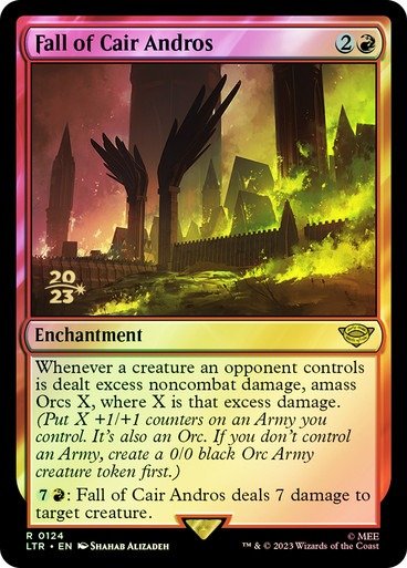 Producto - Fall of Cair Andros (Prerelease Foil) (The Lord of the Rings) (Spanish)