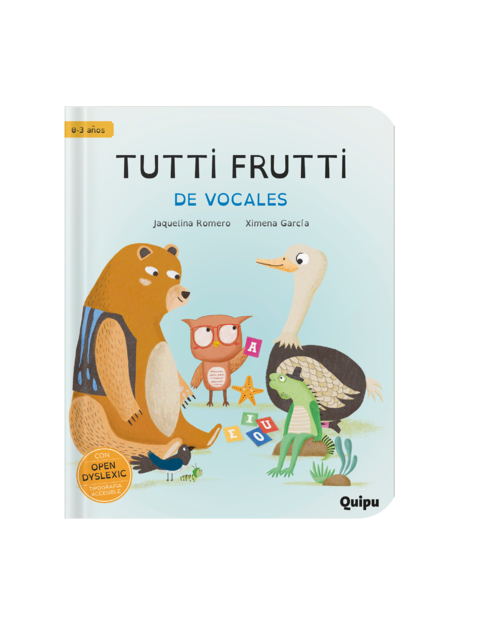 Producto - TUTTI FRUTTI DE VOCALES