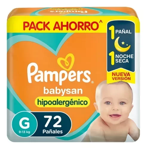 Producto - Pampers Babysan g 72