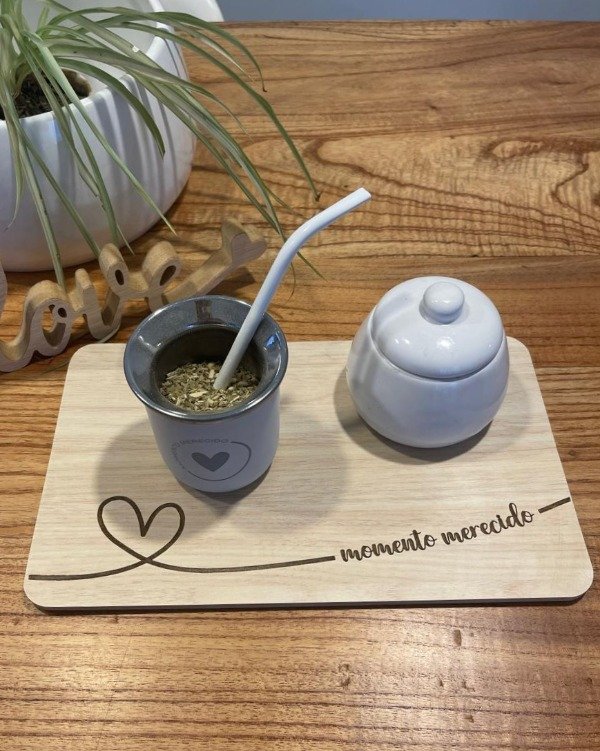 Producto - Bandeja Rectangular En Madera Mdf