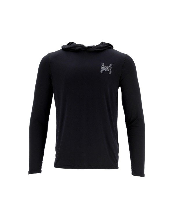 Producto - Buzo con capucha de Golf UA Playoff Black LL para hombre