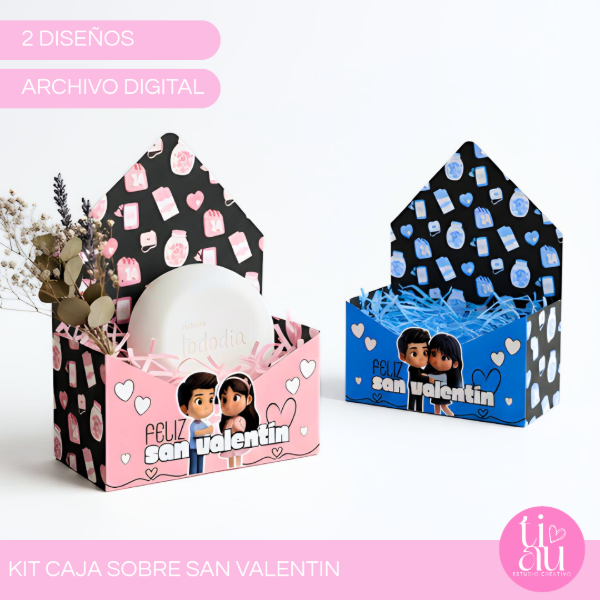 Producto - KIT CAJA SOBRE SAN VALENTÍN