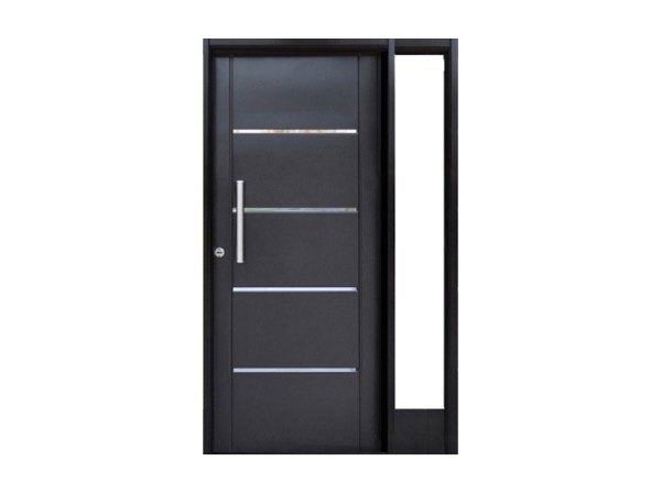 Producto - Portada de un lateral doble chapa inyectada negra