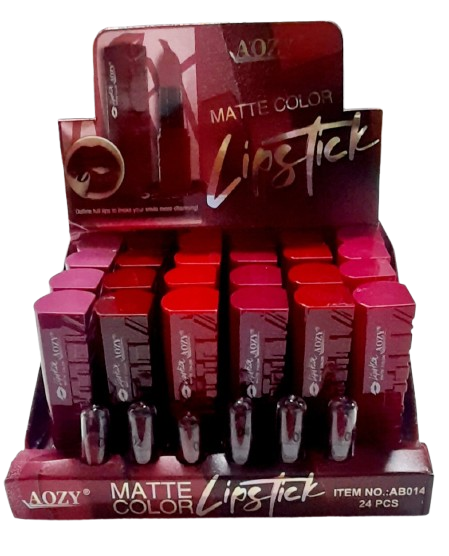 Producto - Lip stick en barra matte Aozy PAB 1/26
