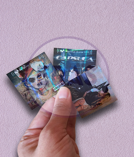 Producto - STICKERS HOLOGRÁFICOS - CRO - SET MOVISTAR