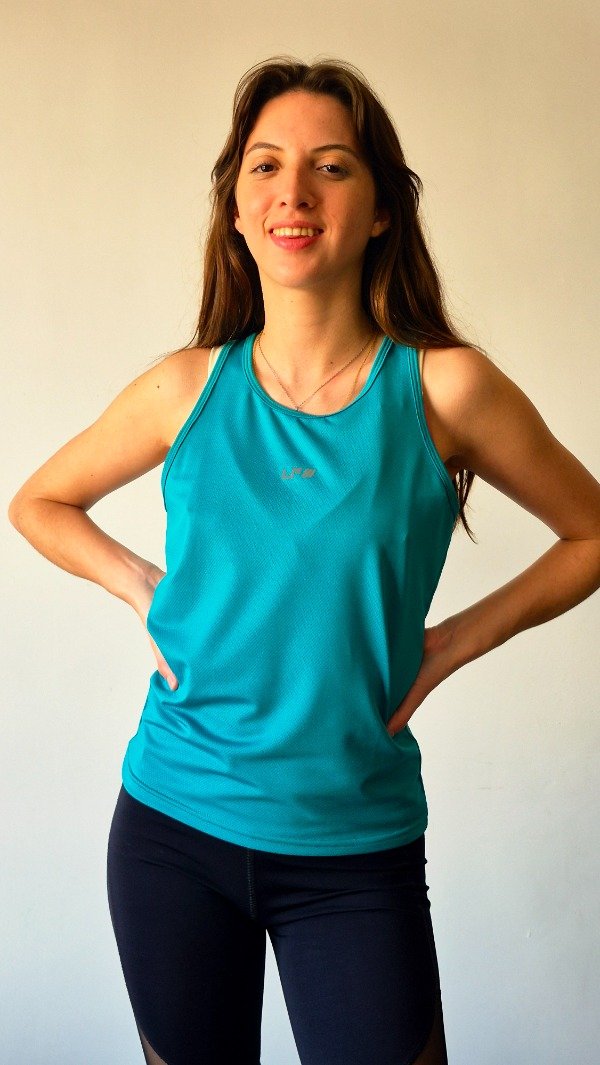 Producto - MUSCULOSA OVAL VERDE HAWAII