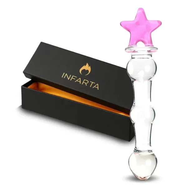 Producto - Glass Plug Galaxy Wand