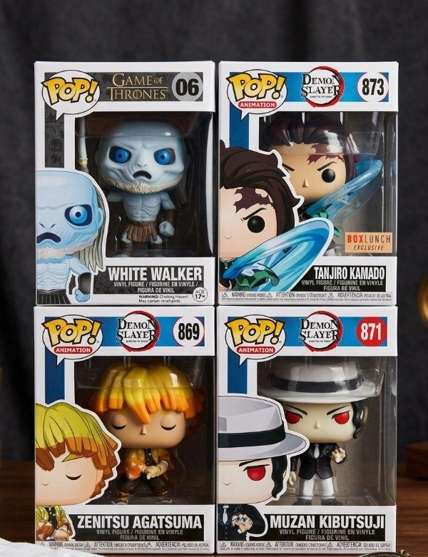 Producto - Figuras Tipo Funkos - Kimetsu y Game of Thrones - Ingrese para elegir