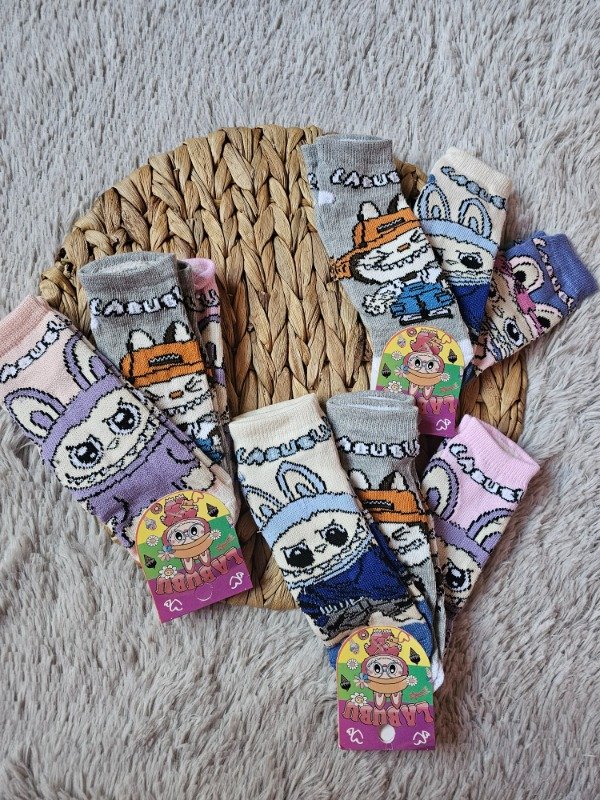 Producto - Soquetes infantiles la bubu x3 Talle 28 al 34