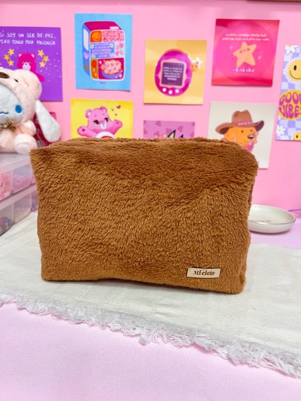 Producto - NECESER POLAR SOFT MARRÓN