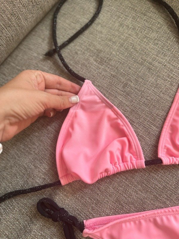 Producto - Bombacha Rosa Bebe tiritas BRillo