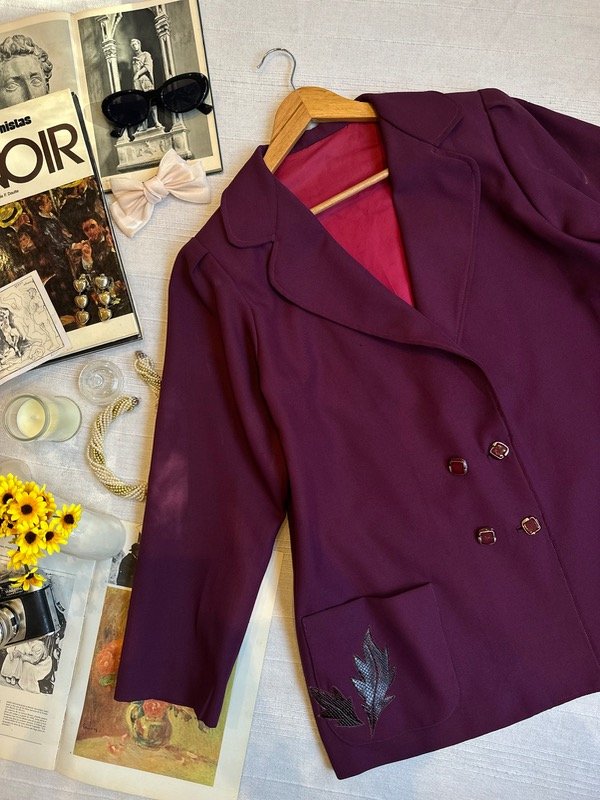 Producto - Blazer vintage uva