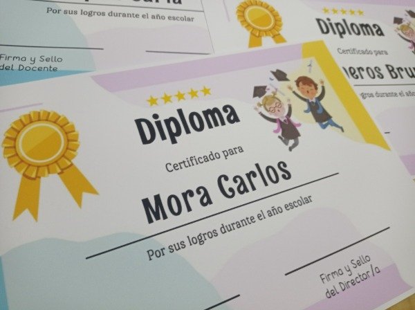Producto - Impresión Diploma A5 Matte