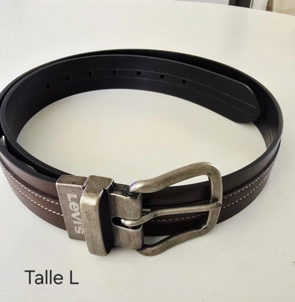 Producto - Cinto hombre Levis  talle L reversible marrón / negro - 0