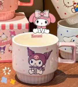 Producto - Taza Ceramica Kuromi apilable