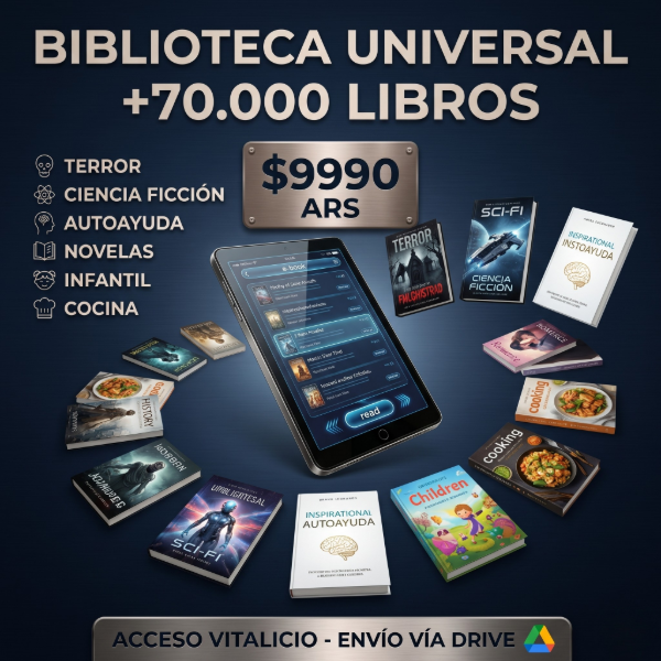 Producto - N6: +70.000 LIBROS EPUB DE DIVERSOS GENEROS!