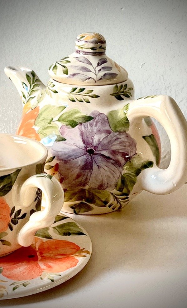 Producto - Tetera diseño primavera