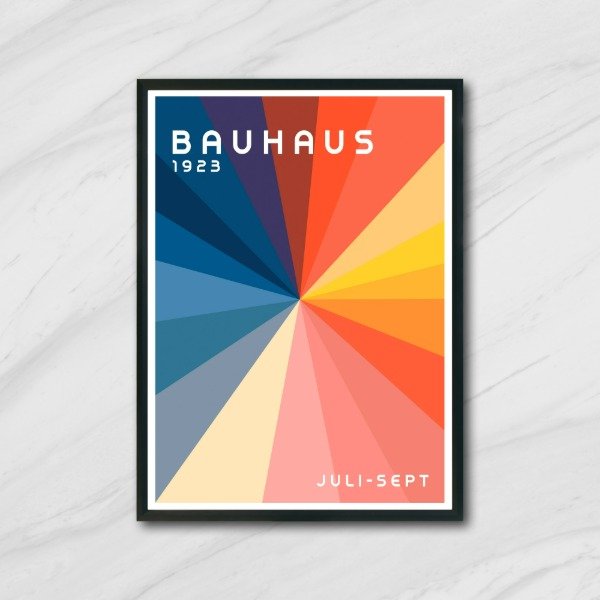 Producto - Cuadro decorativo arte Bauhaus 25
