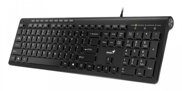Producto - Teclado Genius Slimstar 230ii Black Sp Usb