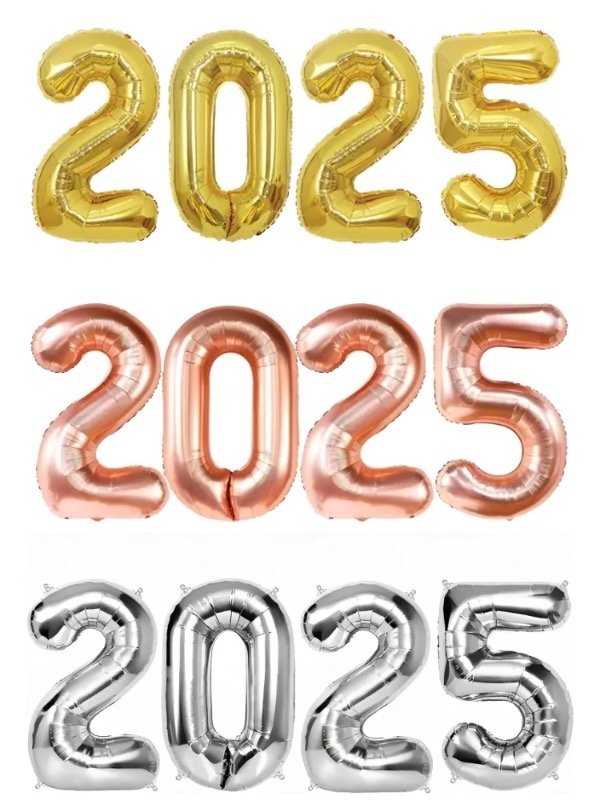 Producto - Globo número Chico 2025