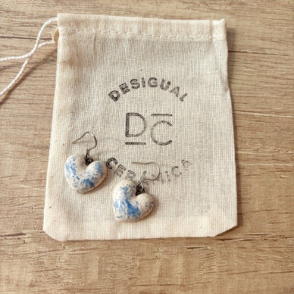 Producto - Aros Cuore pig azul