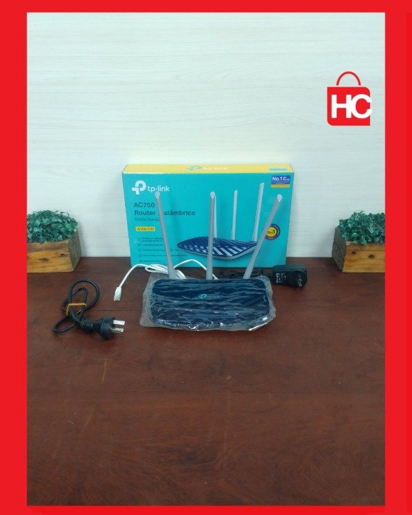 Producto - Router TP-Link Archer C20 AC750 - Mejorá tu Wi-Fi