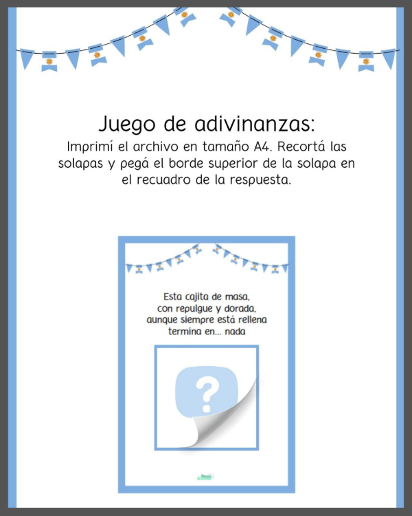 Producto - Adivinanzas Tradicionales