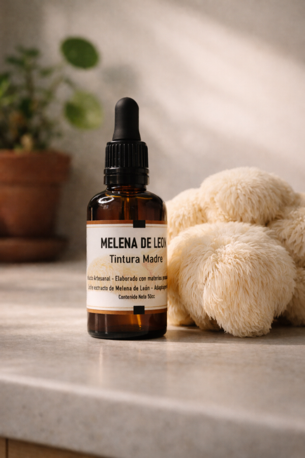 Producto - TINTURA MADRE MELENA LEON 50cc DOBLE EXTRACCION. REGENERACION CEREBRAL