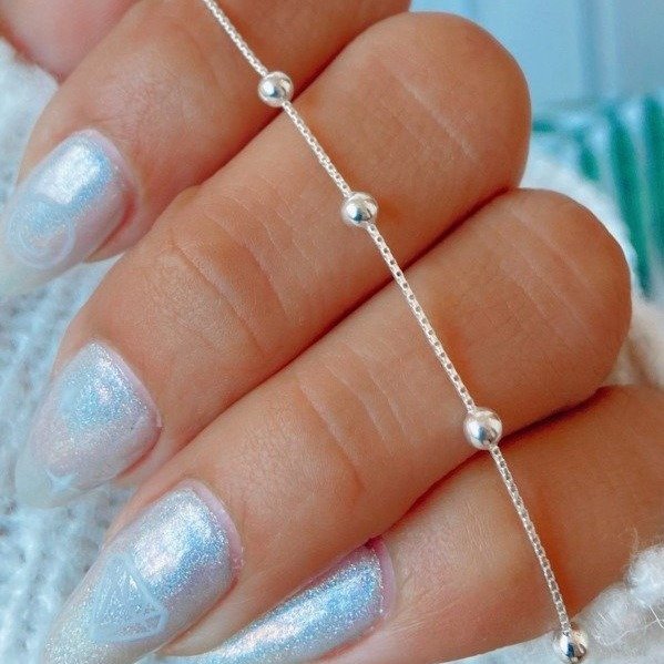 Producto - Cadena Veneciana Con Bolas Plata 925