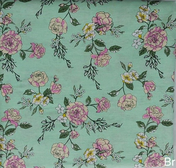 Producto - FAT QUARTER CON ROSAS - 15