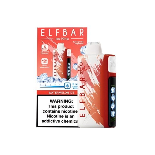 Producto - Watermelon Ice - ELFBAR ICE KING- 40.000 Puffs
