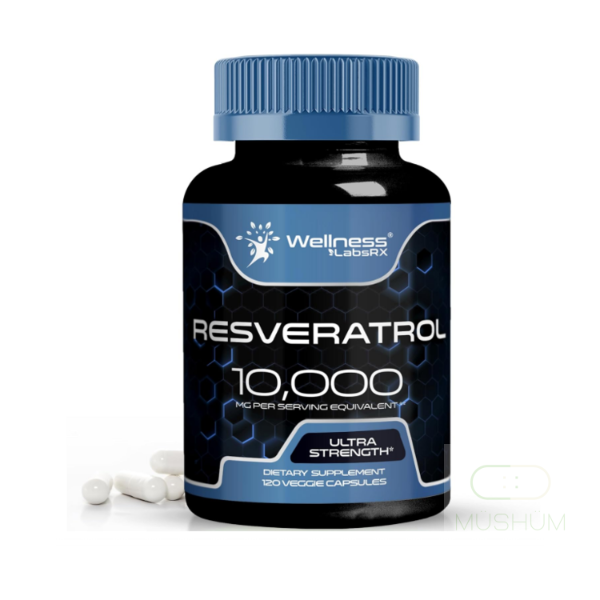 Producto - Resveratrol Puro Ultra Potencia 10000 mg - 120 caps
