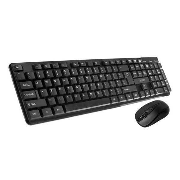 Producto - Teclado y mouse inalámbrico Noga S5500 Español de color negro