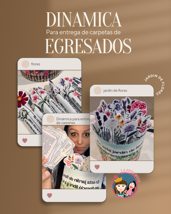 Producto - Dinámica entrega de carpetas egresados