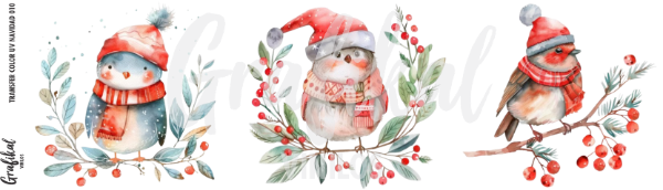 Producto - Transfer Color UV Navidad 010