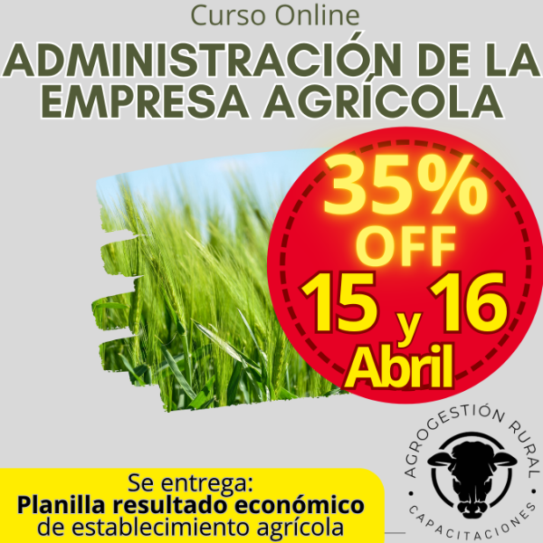 Producto - Curso Online Administración de la empresa agrícola