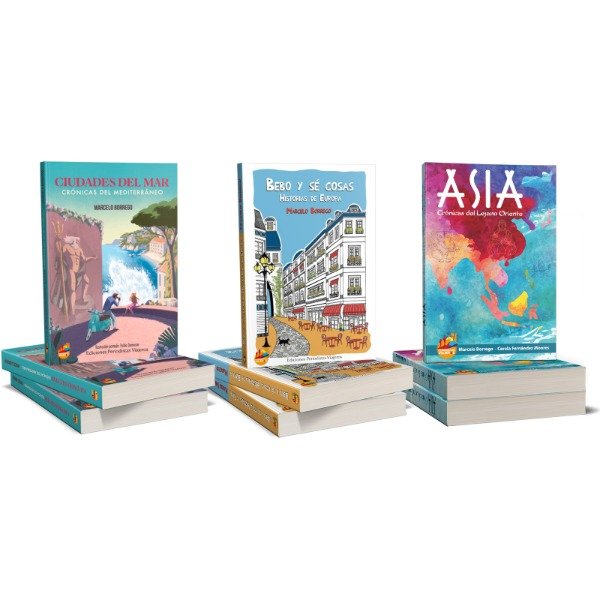 Producto - COMBO TRIPLE Ciudades del Mar + Bebo y sé cosas + ASIA