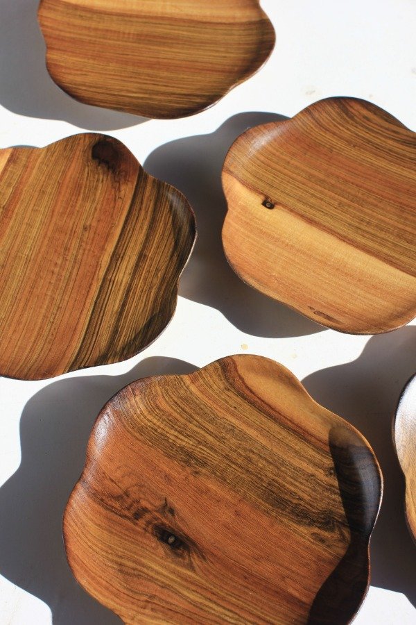 Producto - PRE-VENTA Plato flor 15cm en Petiribí o Guayubira