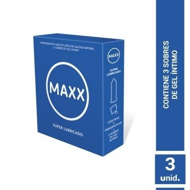 Producto - Preservativos Maxx Super Lubricado x3un
