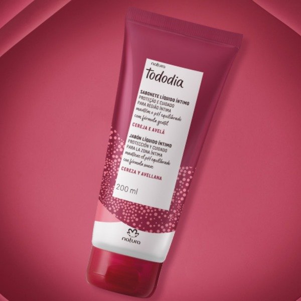 Producto - Jabón líquido íntimo 200ml - cereza y avellana