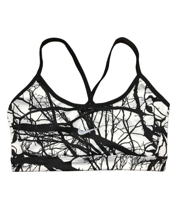 Producto - Top Deportivo Nike Dama Lycra Marmolado Blanco