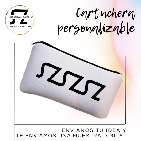 Producto - Cartuchera personalizada