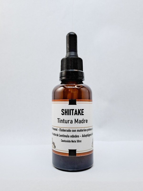 Producto - TINTURA MADRE SHIITAKE 50cc DOBLE EXTRACCION. SIST INMUNE FUERZA VITAL