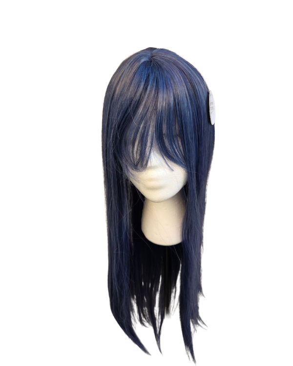 Producto - Peluca mix azul oscuro toyokalon larga